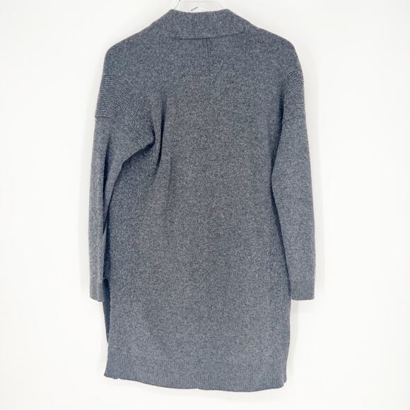 Athleta Spirit Cashmere Blend Cardigan XXS Grey - Picture 3 of 7